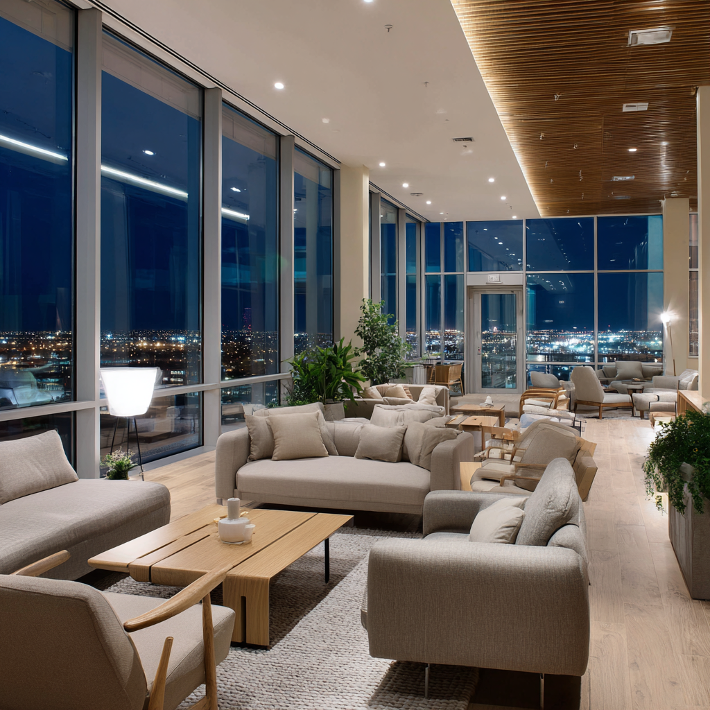 Residential treatment living area